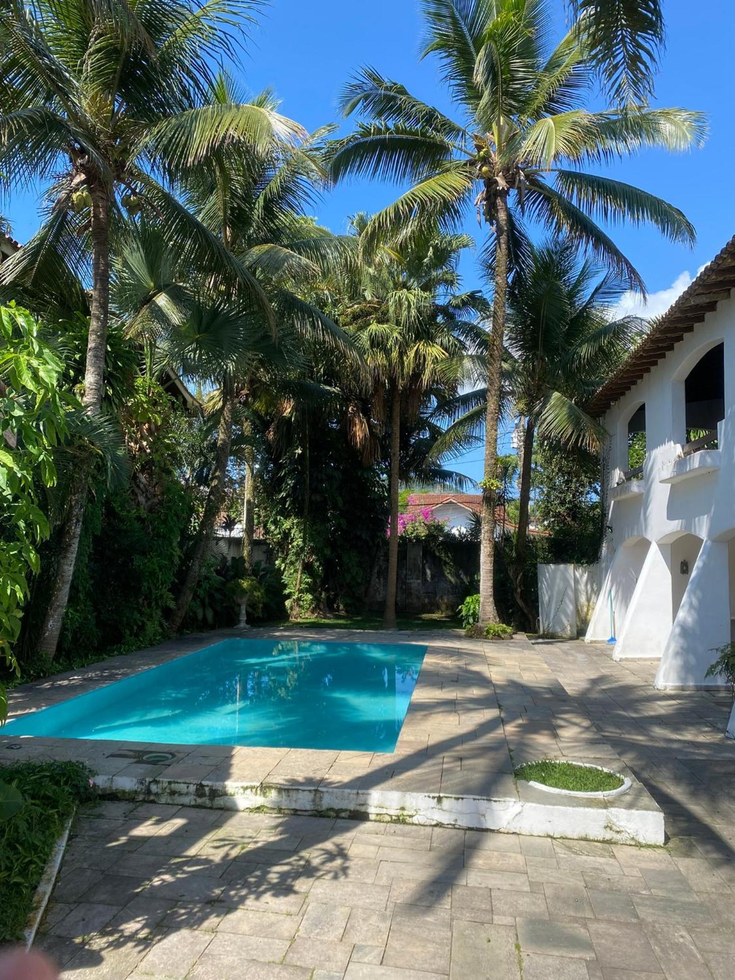 Casarao No Guaruja Com Piscina Villa Exterior foto