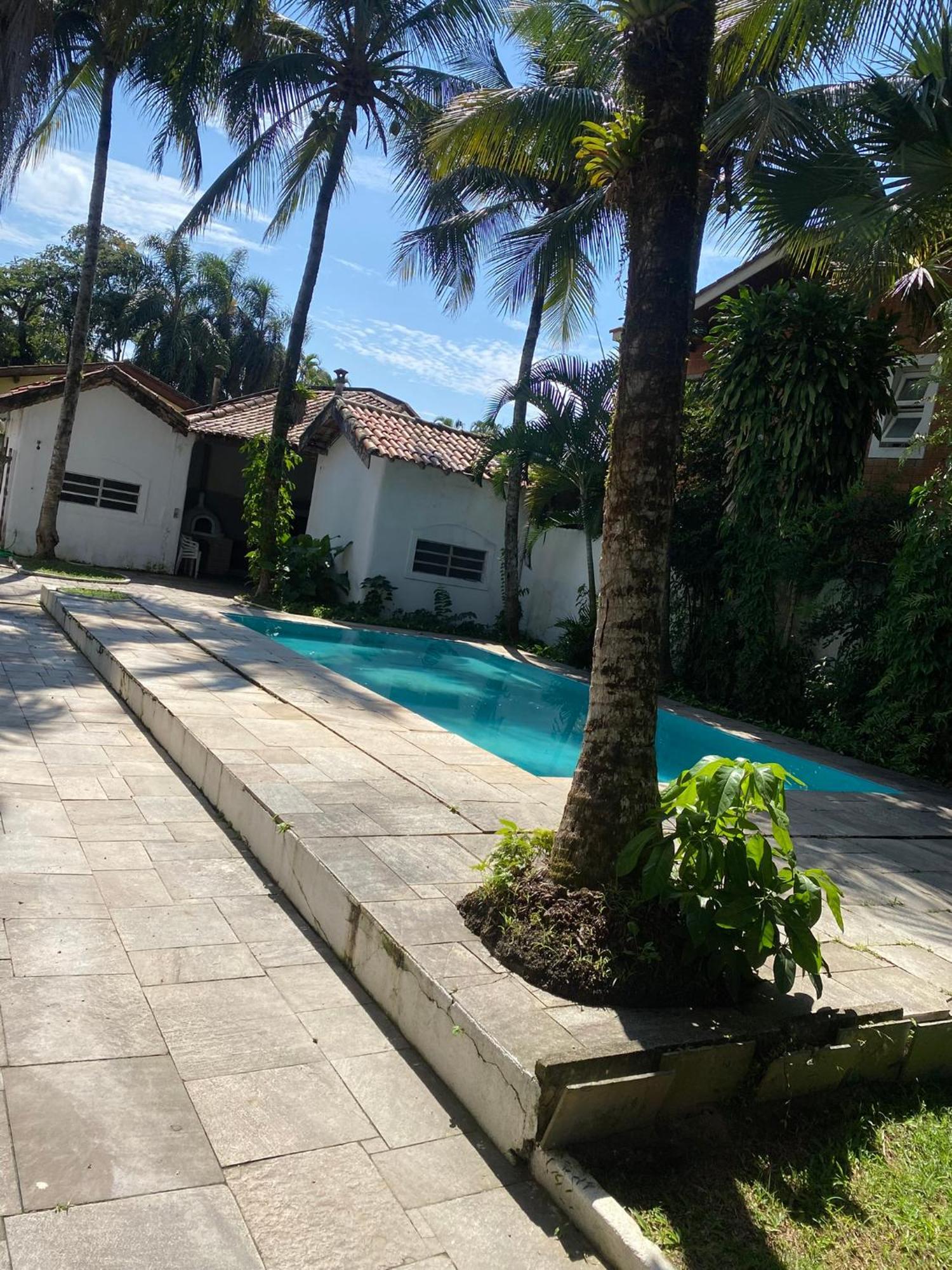 Casarao No Guaruja Com Piscina Villa Exterior foto
