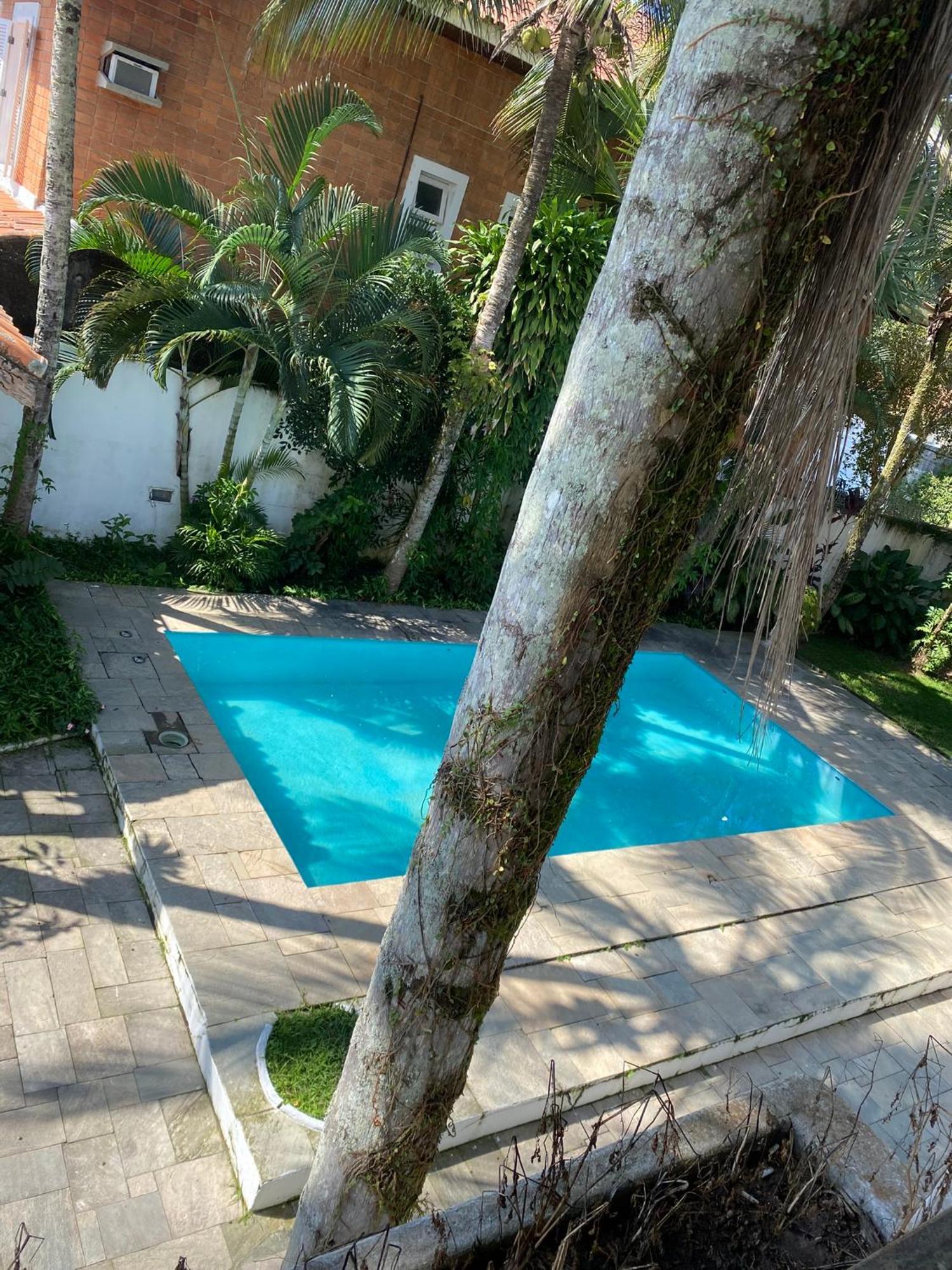 Casarao No Guaruja Com Piscina Villa Exterior foto