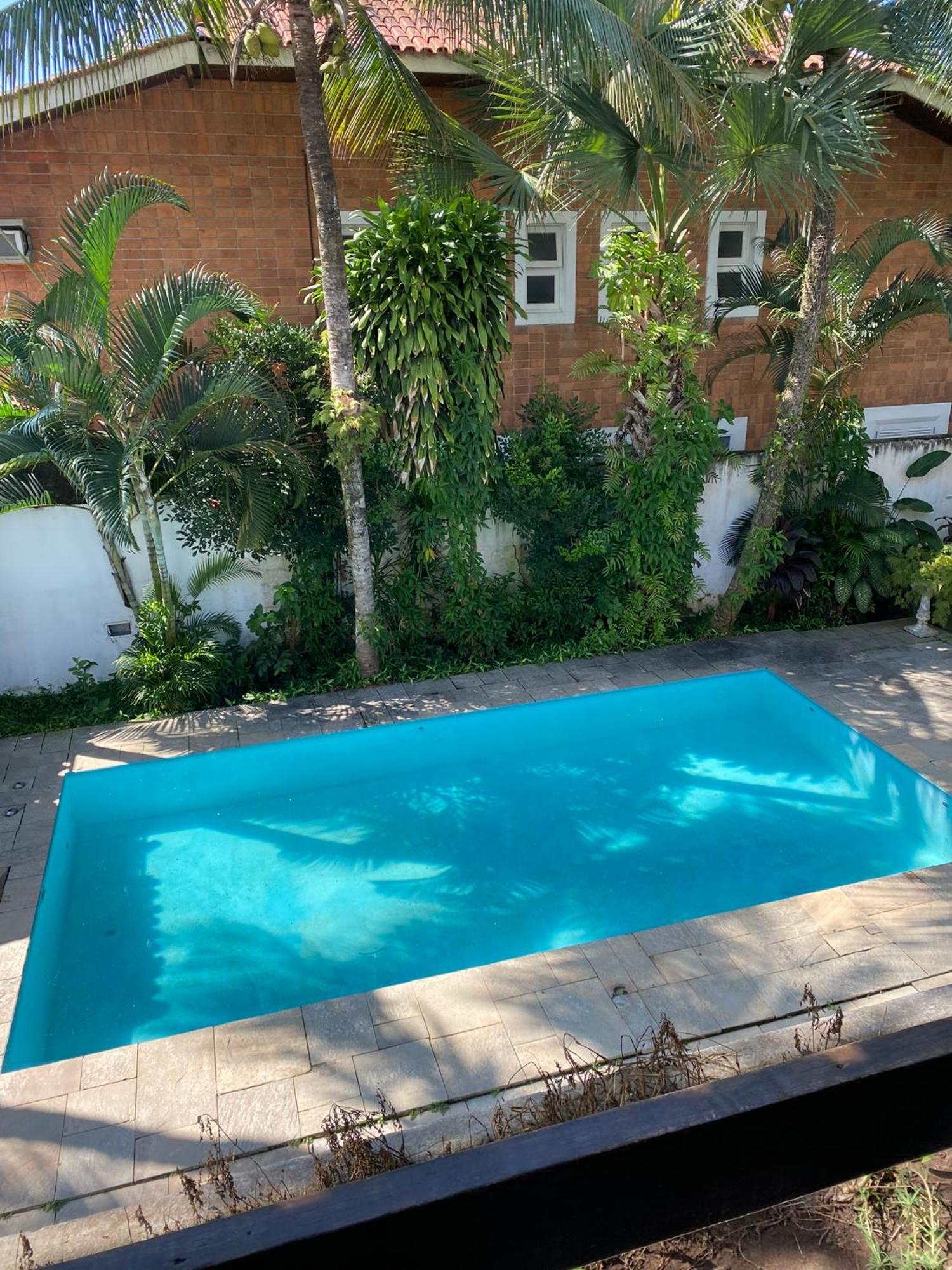 Casarao No Guaruja Com Piscina Villa Exterior foto