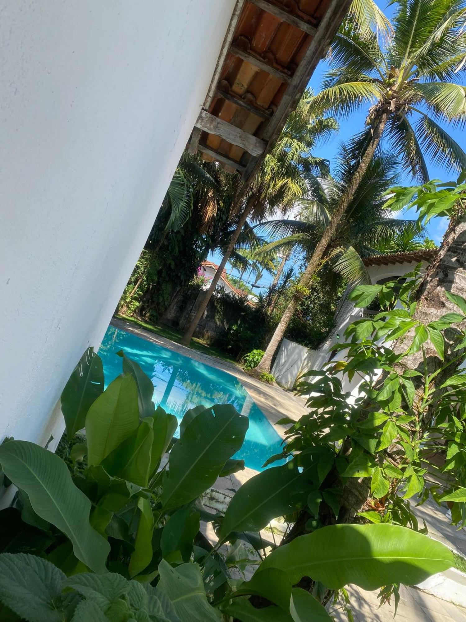 Casarao No Guaruja Com Piscina Villa Exterior foto